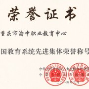 重庆渝中职业教育中心标志