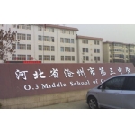 沧州市第三中学标志